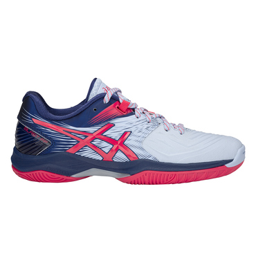 Asics Blast FF W Handballschuh Damen grau/blau/pink - weplayhandball.de Asics Blast FF W Handballschuh Damen grau/blau/pink - weplayhandball.de